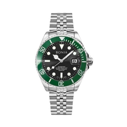 Bonia Contemporary Automatic BNB10666-1993LE Limited Edition 2 Straps Set Men Watch